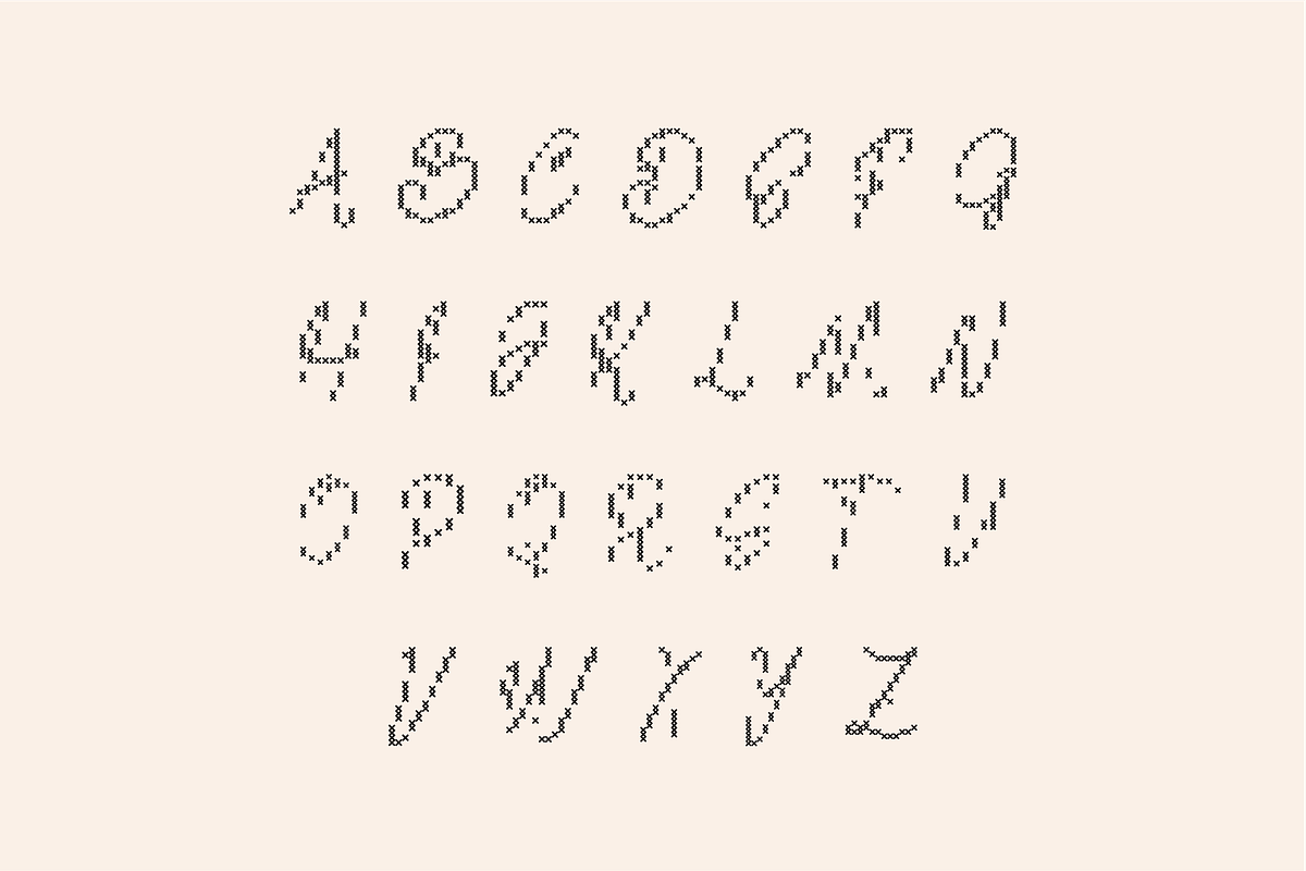 Handriya | A Embroidery Script Font, a Handwritten Font by Berdansabersama (Photo 4 of 9)