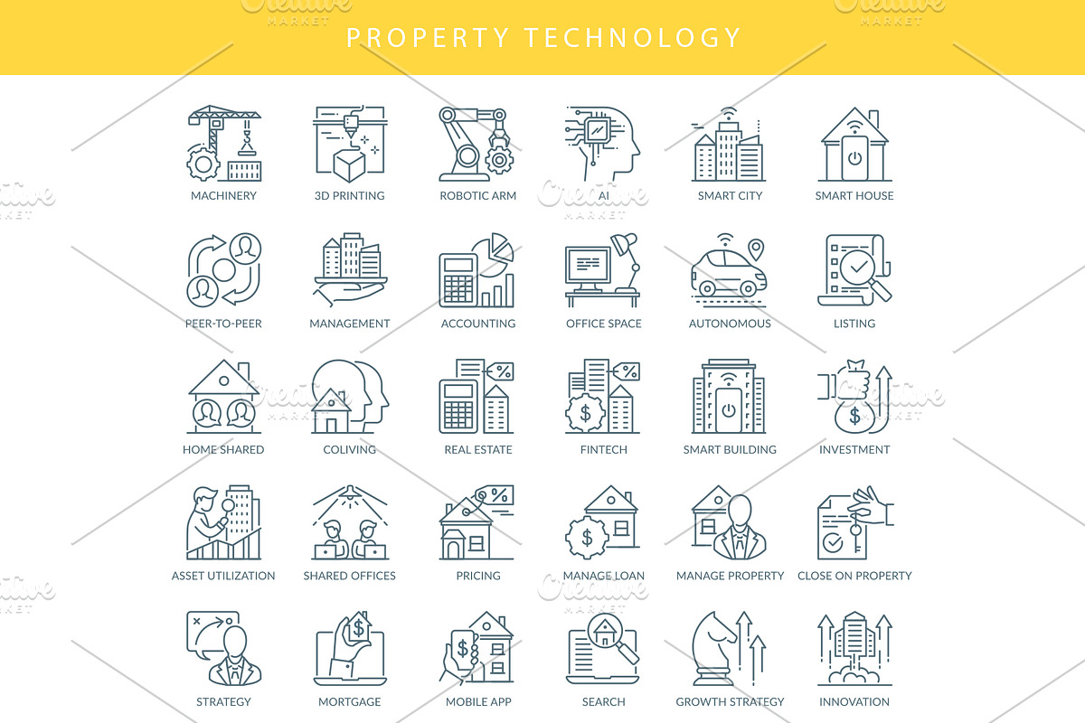 Business Outline Icons, an Outline Icon by Kalash (Photo 6 of 7)