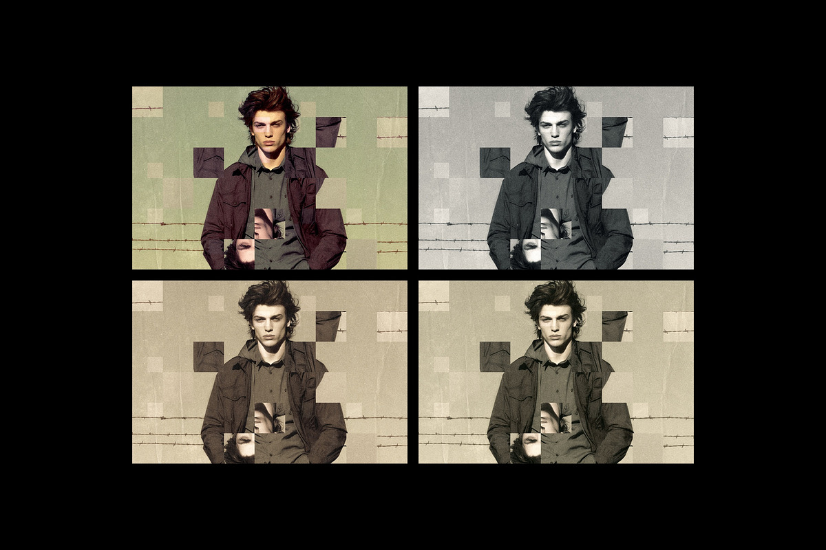 Fragments Photo Effect, a Layer Style Add-On by Design Squad (Photo 2 of 5)