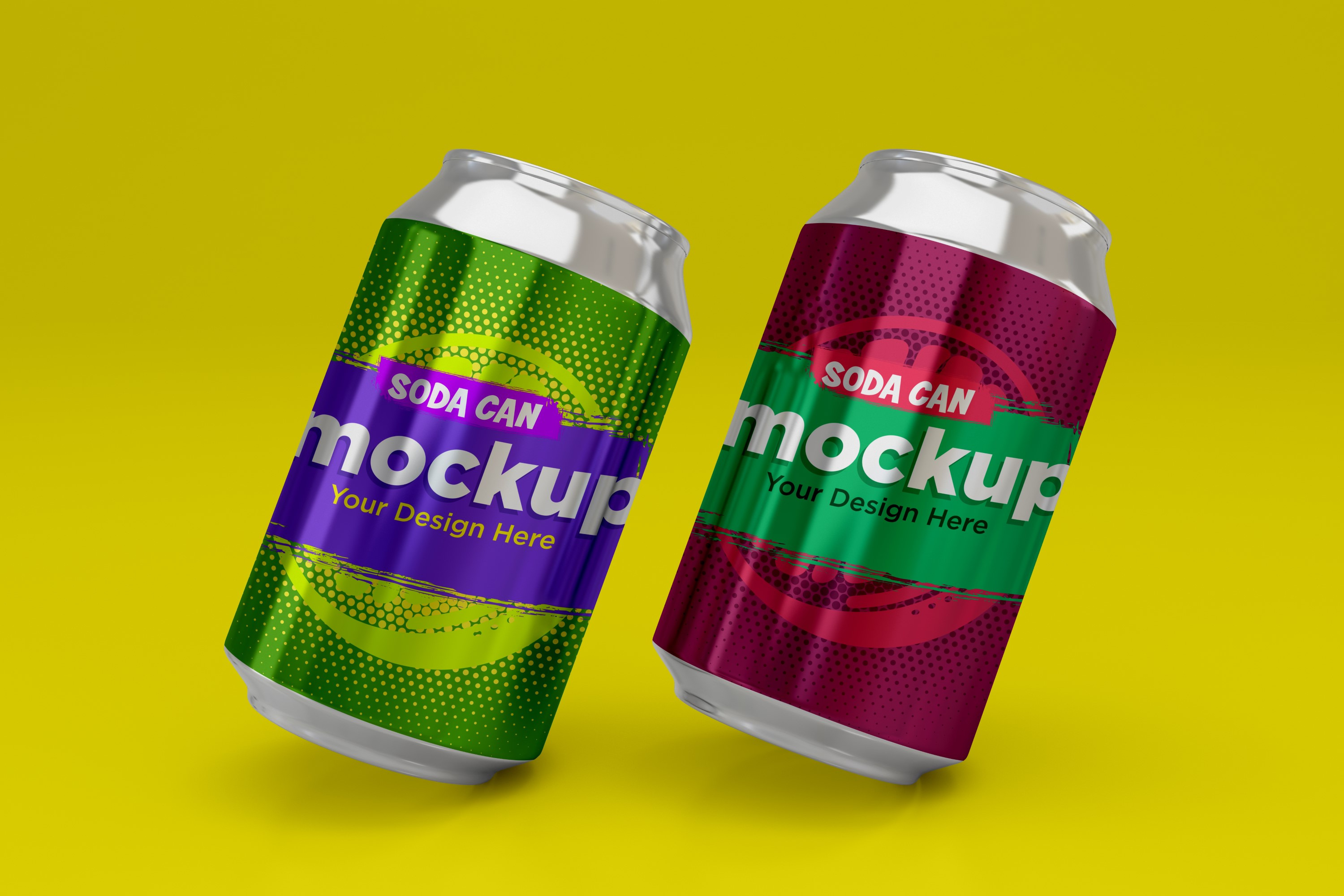 Metal Can Packaging Mockup, a Branding & Logo Template by shahsoft