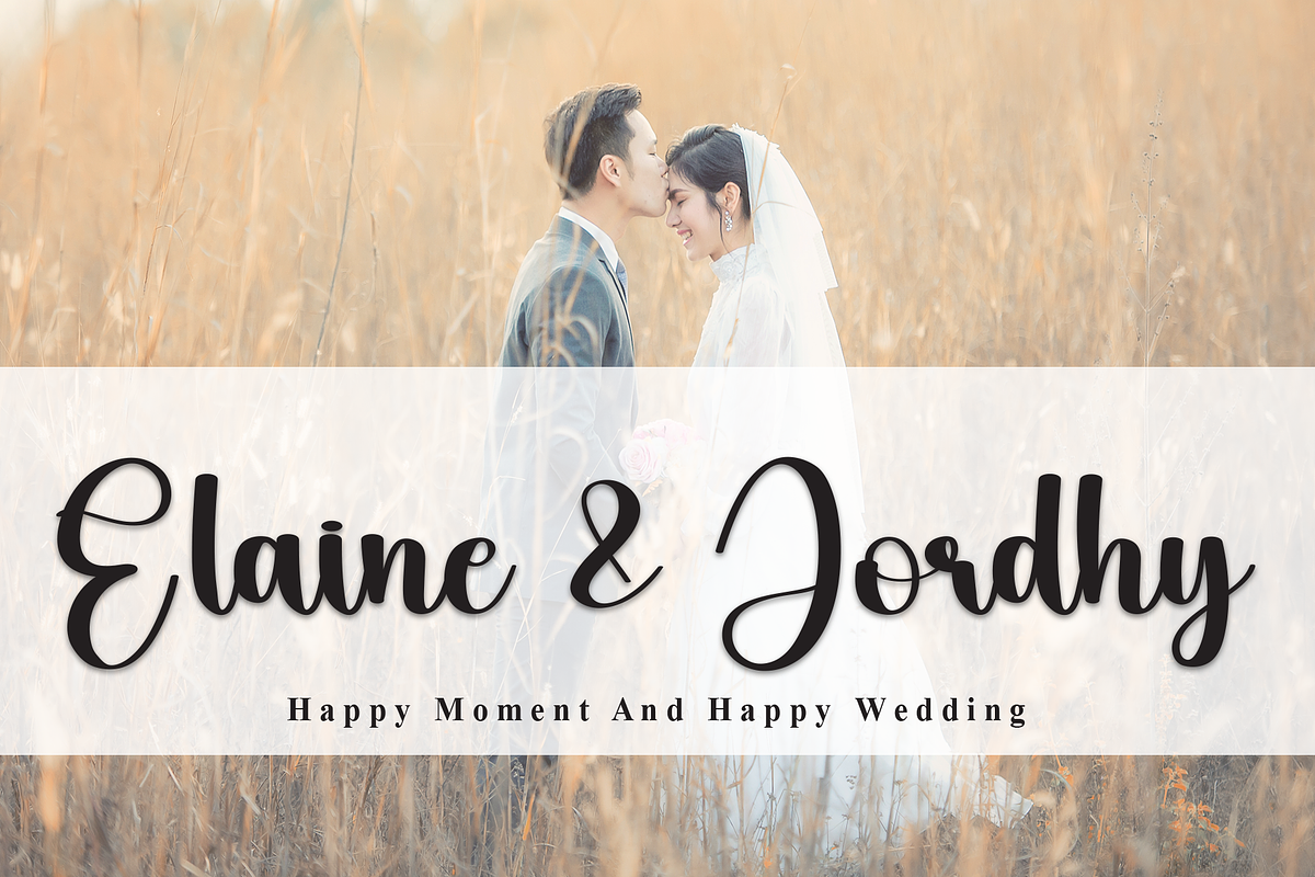 Rustic Wedding | Script Font, a Handwritten Font by Scratchones (Photo 2 of 9)
