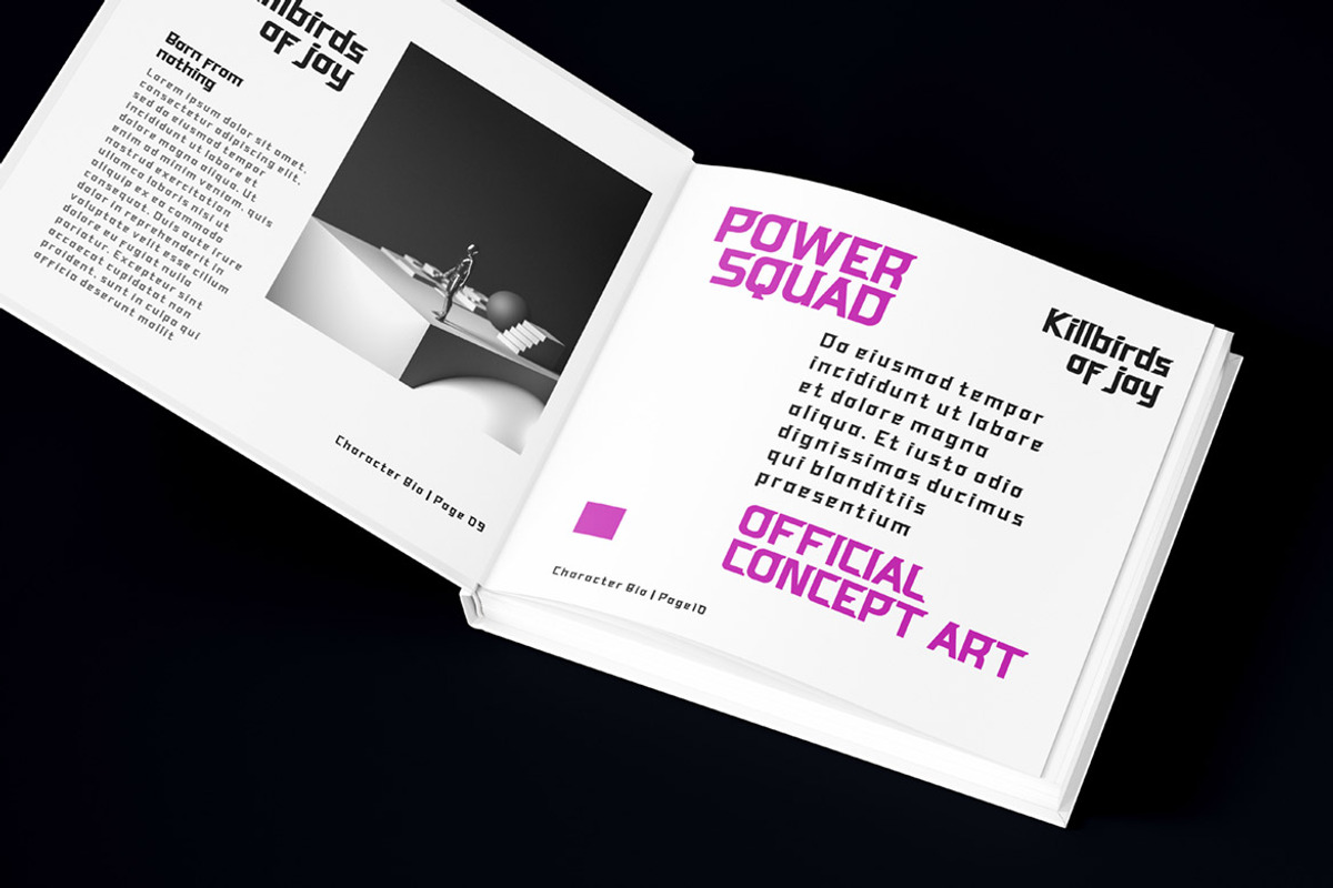 Herina, a Sans Serif Font by twinstd (Photo 5 of 11)
