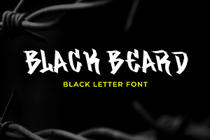 Black Beard - Blackletter Font