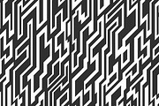 Monochrome Maze Patterns, a Pattern Graphic by Gudiny (Thumbnail 7 of 13)