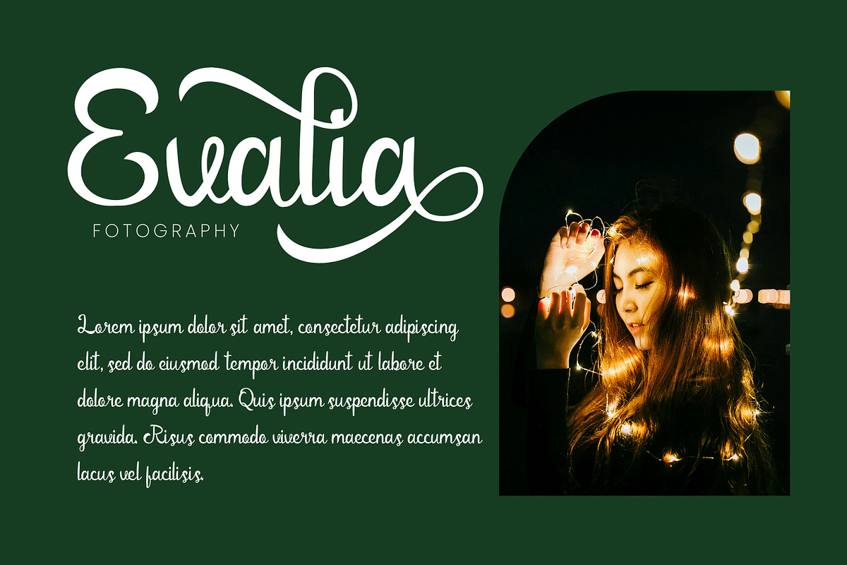 Annaleta - Modern Script Font, a Script Font by Favo Write (Photo 6 of 11)