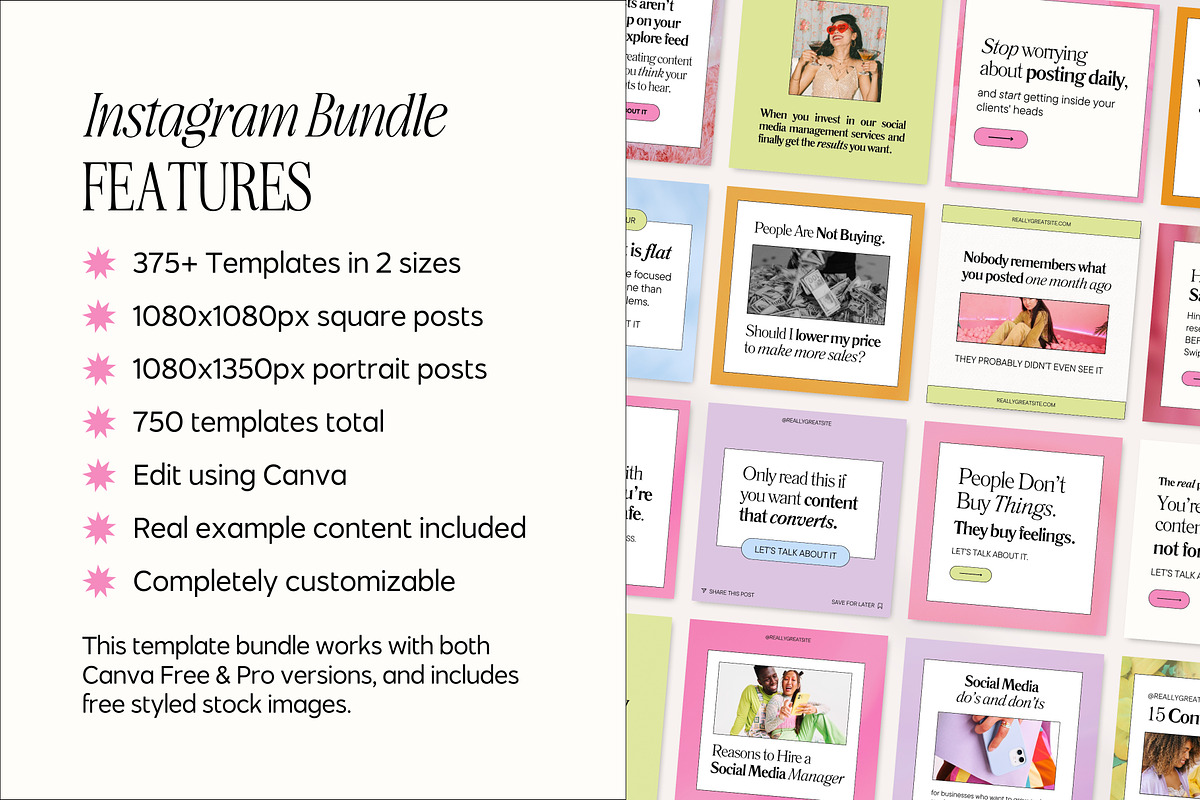 Instagram Creator for Coaches Canva, a Social Media Template by Fallon Gerst (Photo 2 of 47)