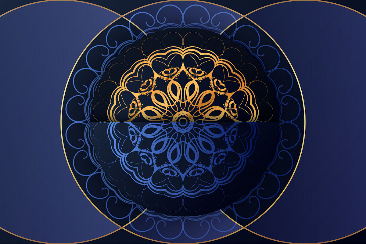 Mandala Circular Pattern Vector Pack, a Background Graphic by NJ Himel (Photo 91 of 95)