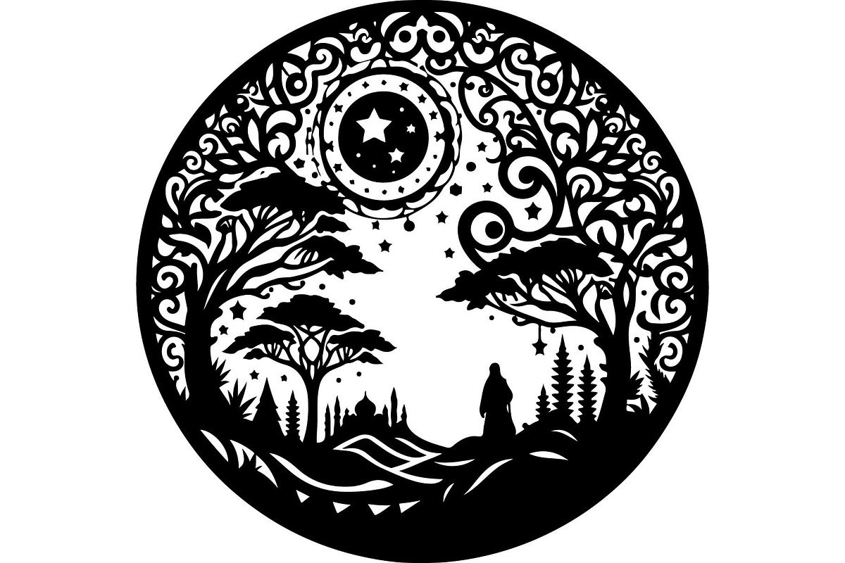 Whimsical Nature Cut Bundle, an Object Graphic by abu67222 (Photo 12 of 13)