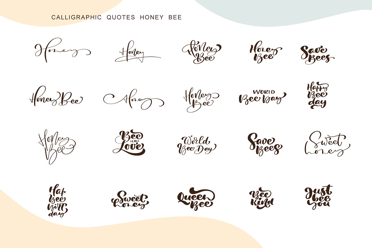 Honey Bee, an Object Graphic by Happy Letters (Photo 5 of 14)