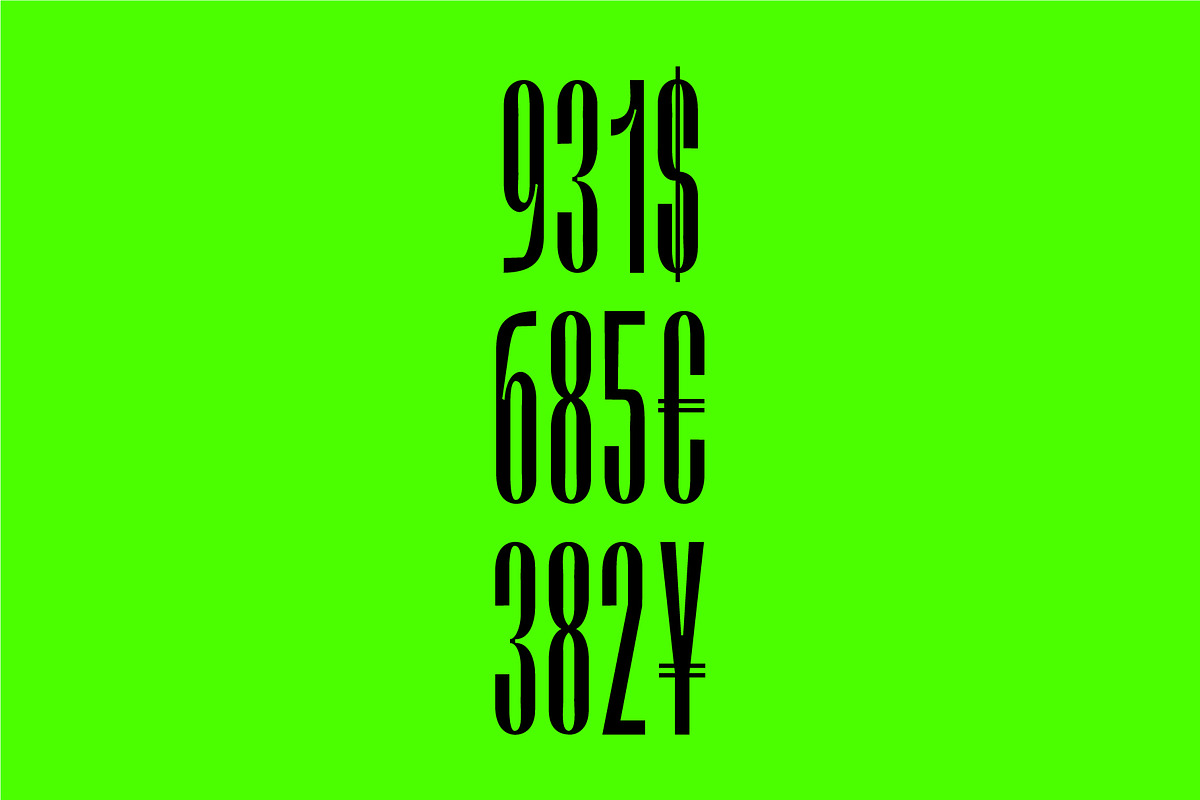 Striktus - Narrow Typeface, a Sans Serif Font by Kulturë Type (Photo 8 of 9)