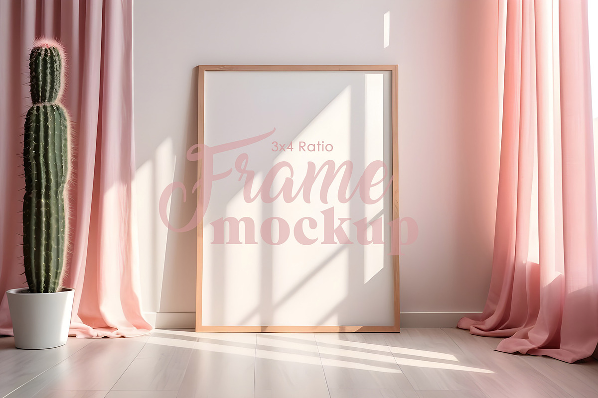 Cactus Room | Frame Mockup ~3x4Ratio, a Household Mockup by isjakimockups (Photo 1 of 9)