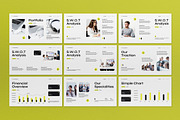 White Yellow Business Strategy PPT, a Presentation Template by graphicook (Thumbnail 3 of 5)