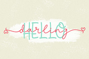 Sheenline - Cute Monoline Font Duo, a Script Font by Beautypes (Thumbnail 4 of 9)