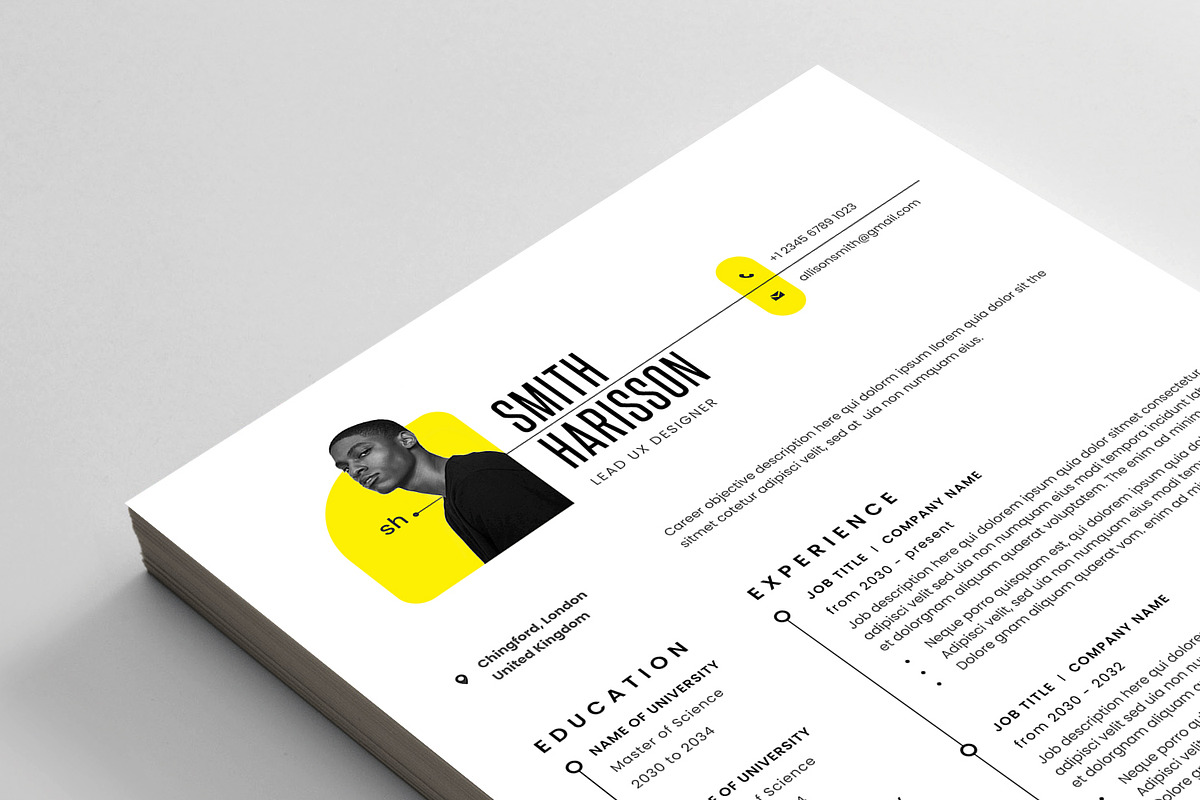 Resume/CV, a Resume Template by Reuix Studio (Photo 5 of 5)