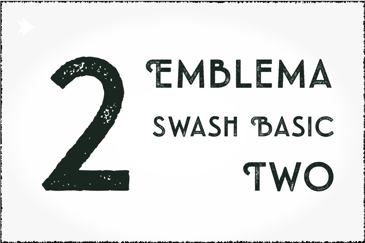 BLACK FRIDAY Emblema Headline Swash, a Sans Serif Font by graffistyling (Photo 5 of 5)