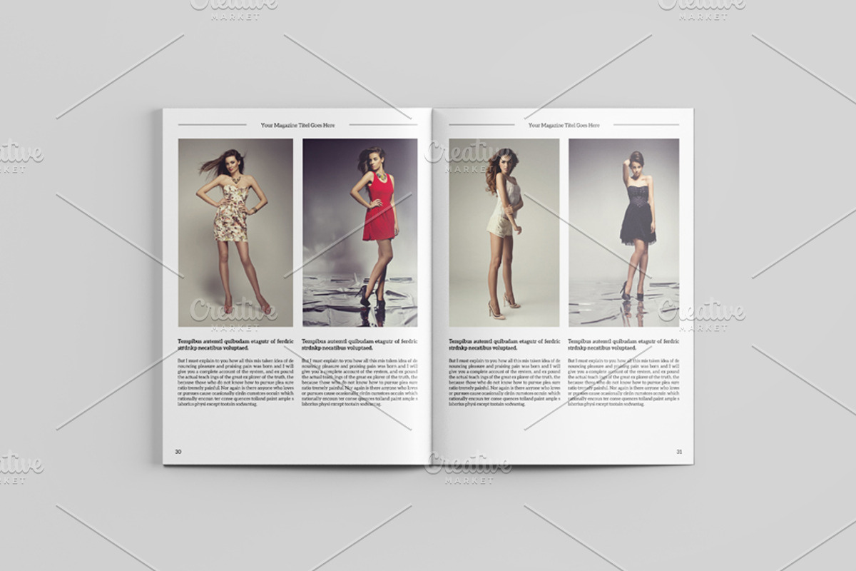 InDesign Multipurpose Magazine -V472, a Magazine Template by Template Shop (Photo 18 of 19)