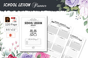 School Lesson Plan, a Stationery Template by design_hut (Thumbnail 1 of 3)