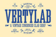 Vertylab, a Slab Serif Font by graphicook (Thumbnail 1 of 10)