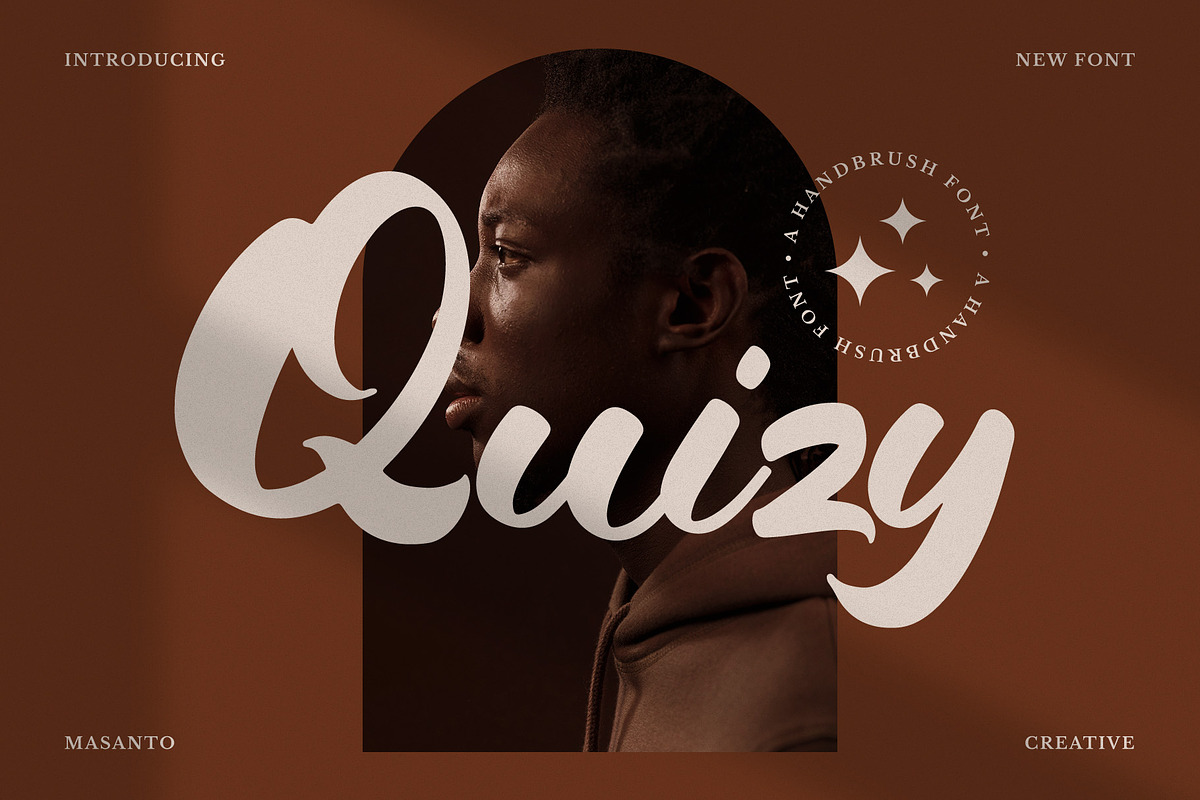 Quizy – Script Font, a Script Font by kangfont Studio (Photo 1 of 9)