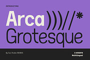 Arca Grotesque Modern Sans Serif, a Sans Serif Font by Oui Studio (Thumbnail 1 of 10)
