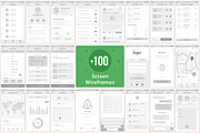 Mobile Wireframe and Sitemap Creator, a Wireframe Template by Sargatal (Thumbnail 5 of 8)