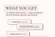 216 Lash Tech Canva Templates, a Social Media Template by MOAROShop (Thumbnail 2 of 11)