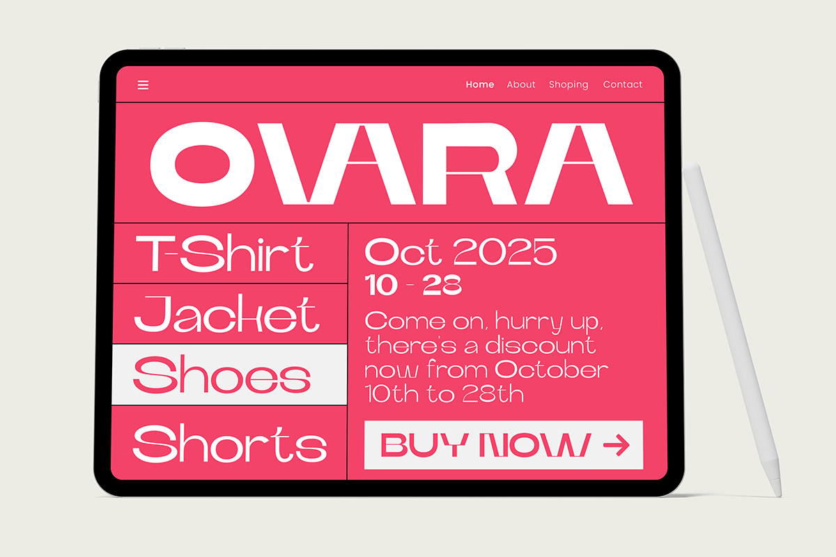 Runex – Modern Bold Expanded Sans, a Serif Font by roomspace creative lab (Photo 4 of 12)