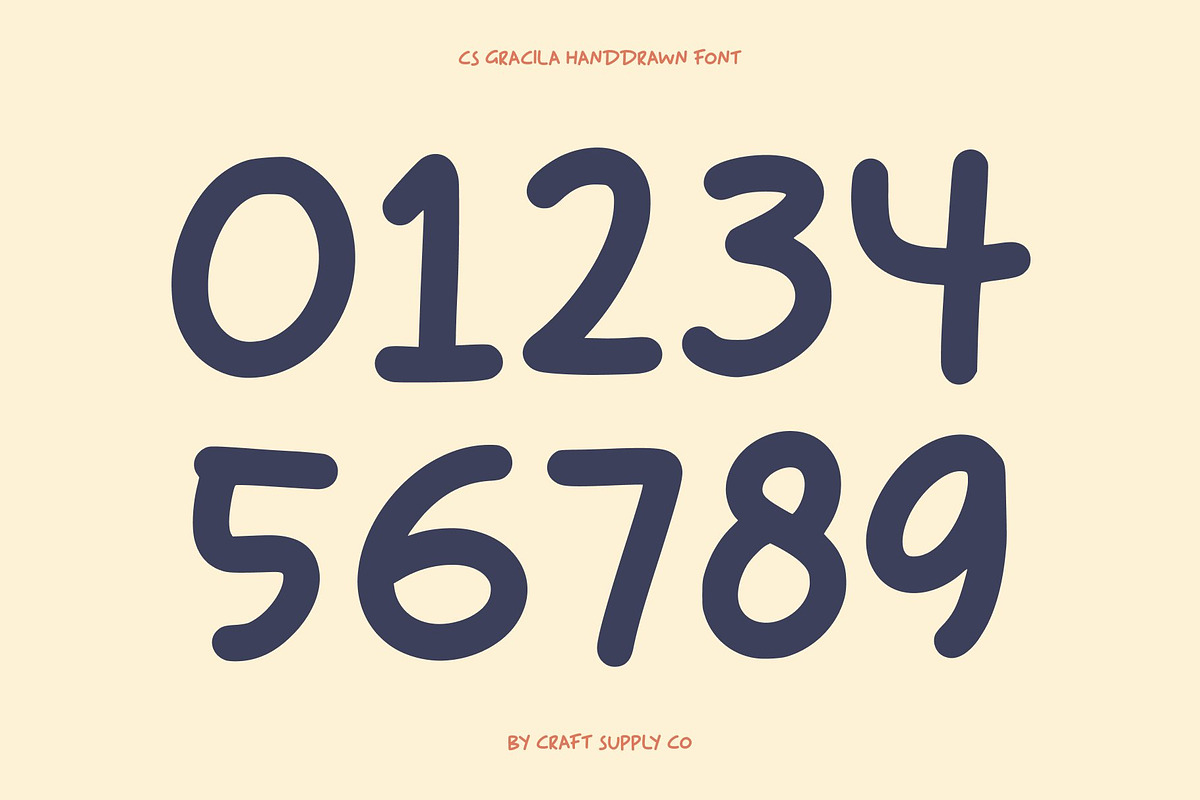 CS Gracila – Playful Font, a Handwritten Font by Craft Supply Co. (Photo 5 of 8)
