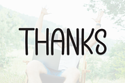 Happy Weekend | Script Font, a Script Font by Scratchones (Thumbnail 8 of 8)