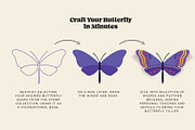 Butterfly Creator for Procreate, a Brush Add-On by Pencil Twist (Thumbnail 4 of 10)