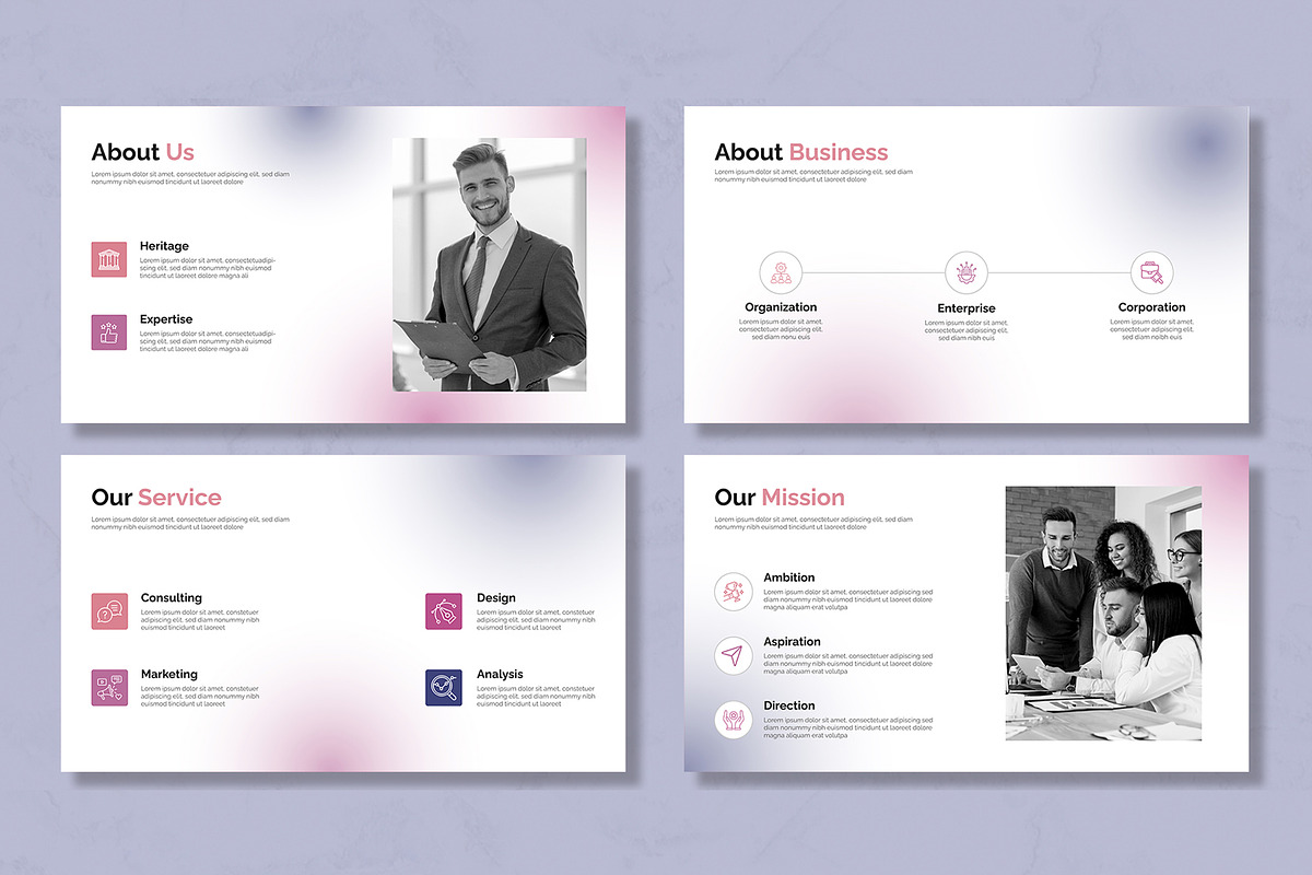 Colorful Marketing Plan Presentation, a Presentation Template by Mighty-Slide (Photo 3 of 6)