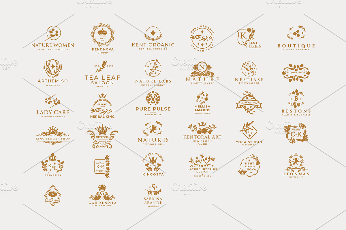 Elegant Feminine Botanical Branding, a Branding & Logo Template by Design_Planet (Photo 12 of 12)