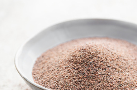 India black kala namak salt, a Food & Drink Photo by Olena Rudo