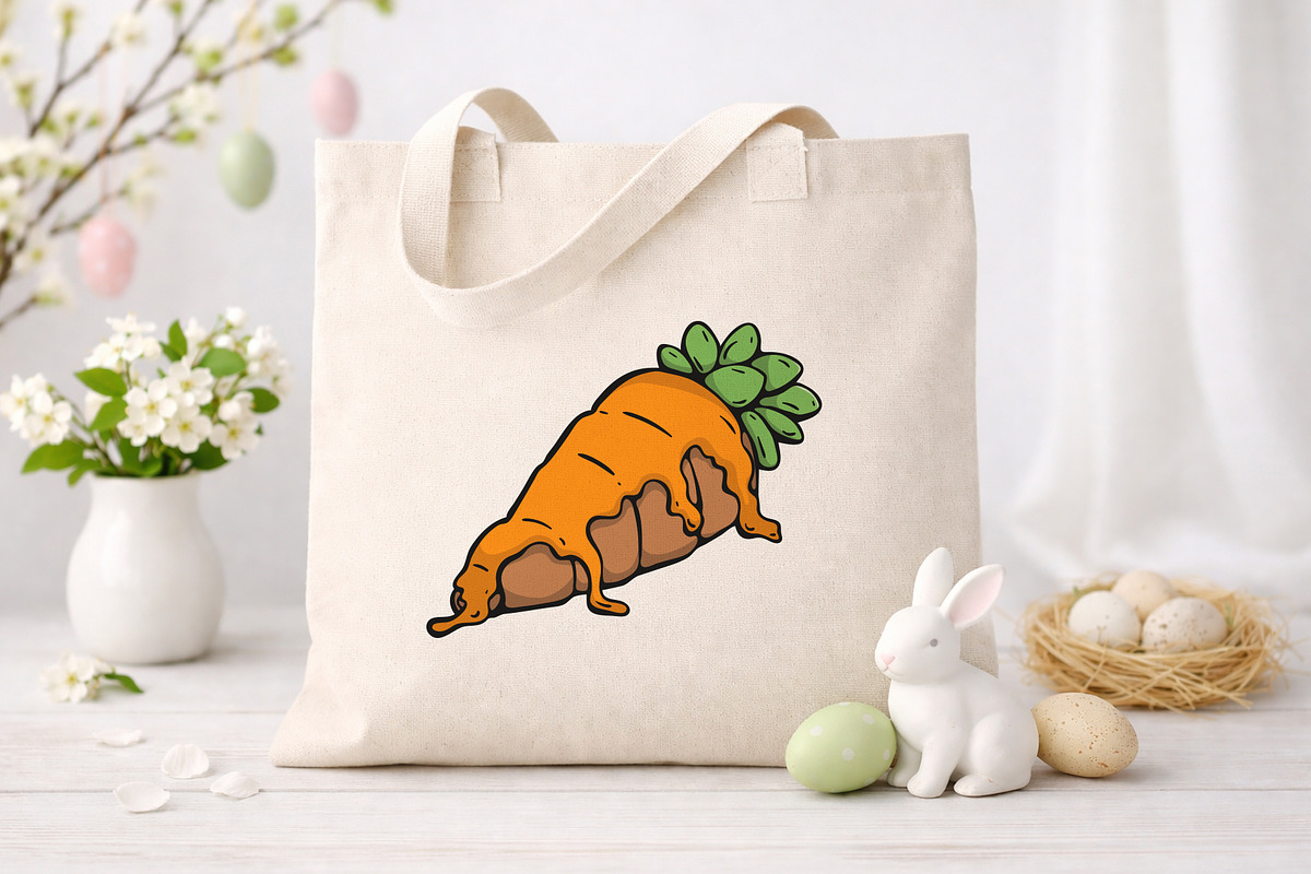 Vegan Easter & Desserts | Vector Set, an Object Graphic by Design by Irihaha (Photo 4 of 7)