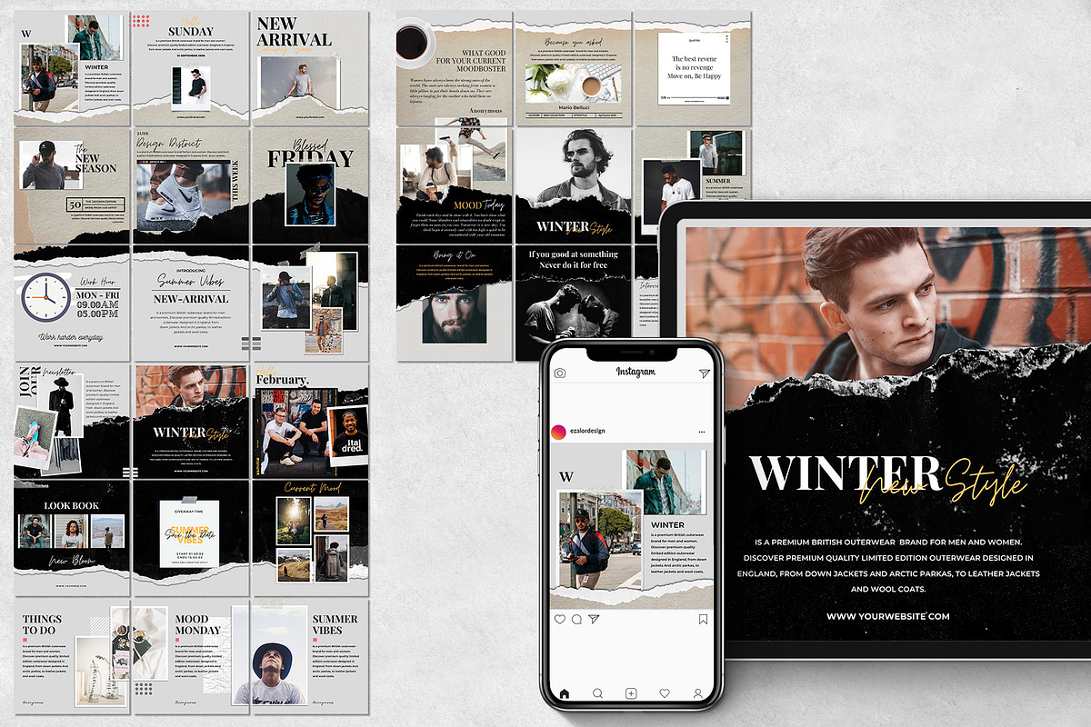 Canva | PS Puzzle Bundle, a Social Media Template by Analogi Studio (Photo 13 of 36)
