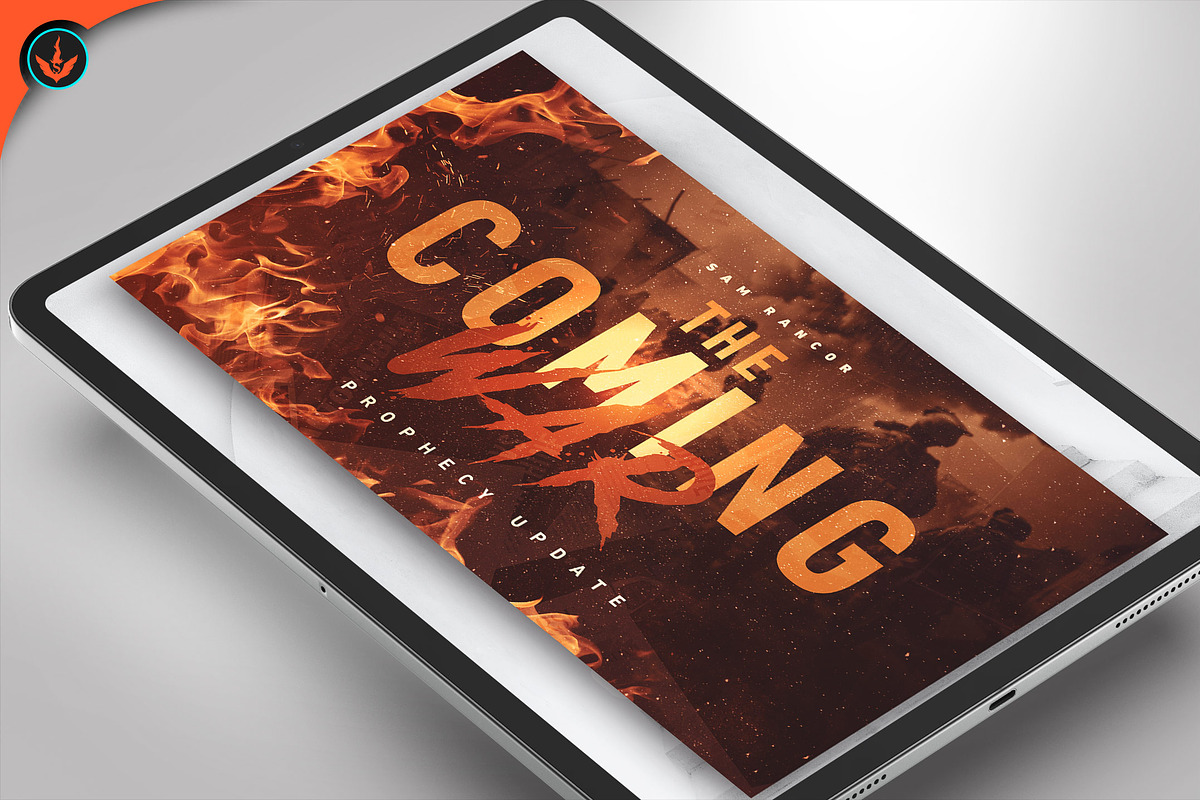 Coming War YouTube Video Thumbnail, a Social Media Template by SeraphimChris (Photo 2 of 3)
