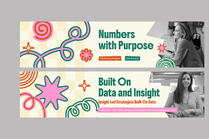 Creative Colorful Linkedin Banner, a Social Media Template by Neermana