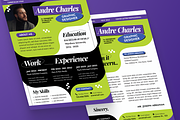 Dynamic Profile Creative CV Resume, a Resume Template by MMPixelCraft (Thumbnail 6 of 6)