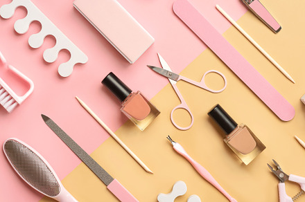 Manicure and pedicure concept, a Beauty & Fashion Photo by esthermm