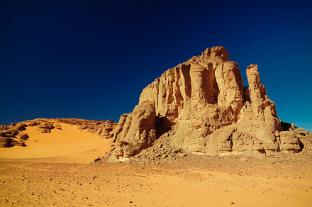 Abstract Rock formation at Tamezguida in Tassili nAjjer national park, Algeria, a Nature Photo by Wild, Wild World