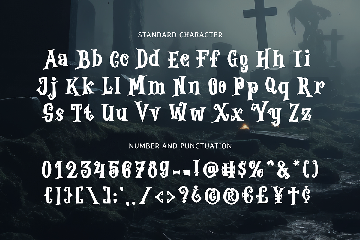 NIGHTMARE - Halloween Font, a Handwritten Font by Mozatype (Photo 9 of 10)