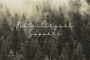 Adelinata script handwritten font, a Script Font by suhadidesign (Thumbnail 7 of 9)