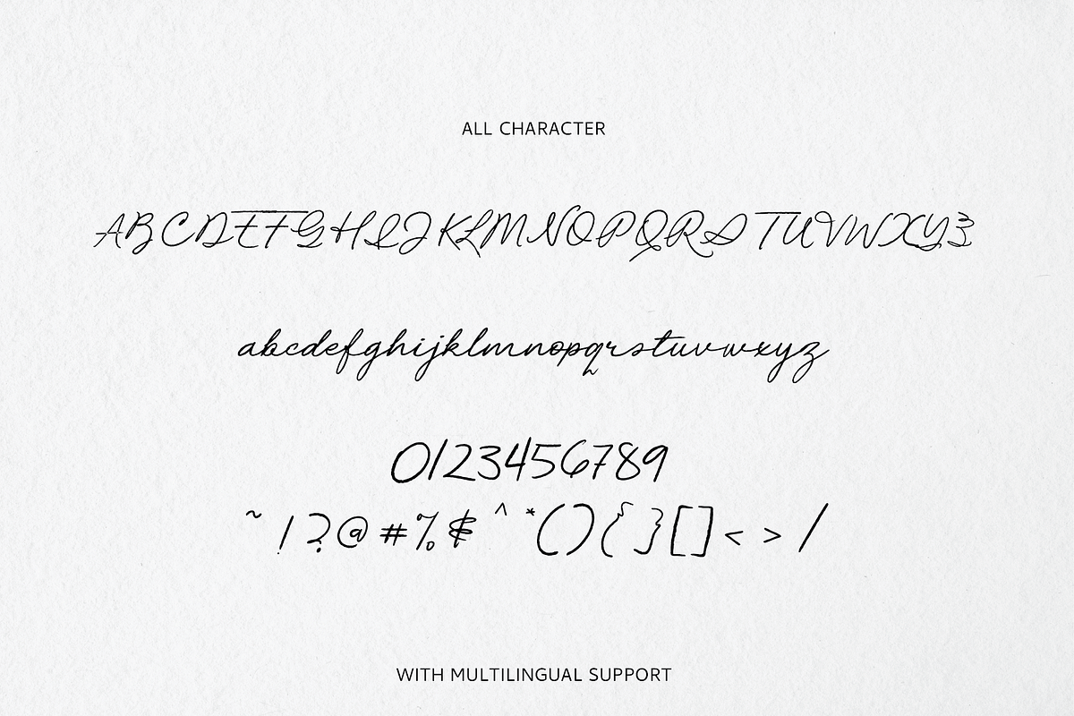 Chleo Phenelope Handwriting, a Handwritten Font by Pinakiaa Studios (Photo 7 of 12)
