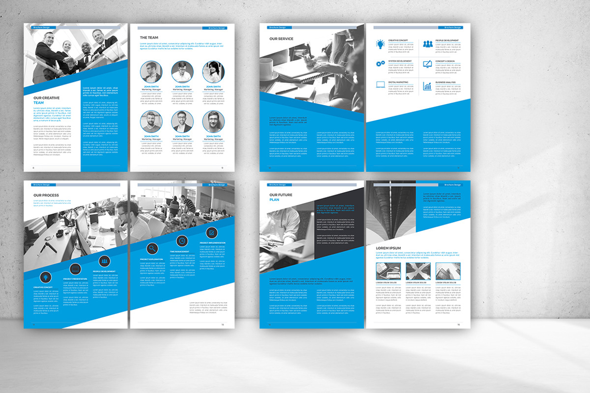 Annual Report, a Brochure Template by design_pick (Photo 3 of 17)