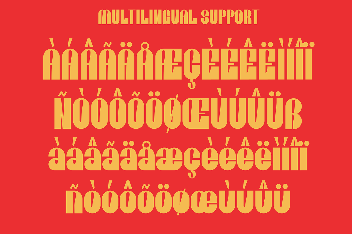 Nuker - A Modern Condensed Display, a Sans Serif Font by Marvadesign (Photo 7 of 8)