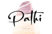 Semhesta, a Script Font by pineungtype (Thumbnail 2 of 9)