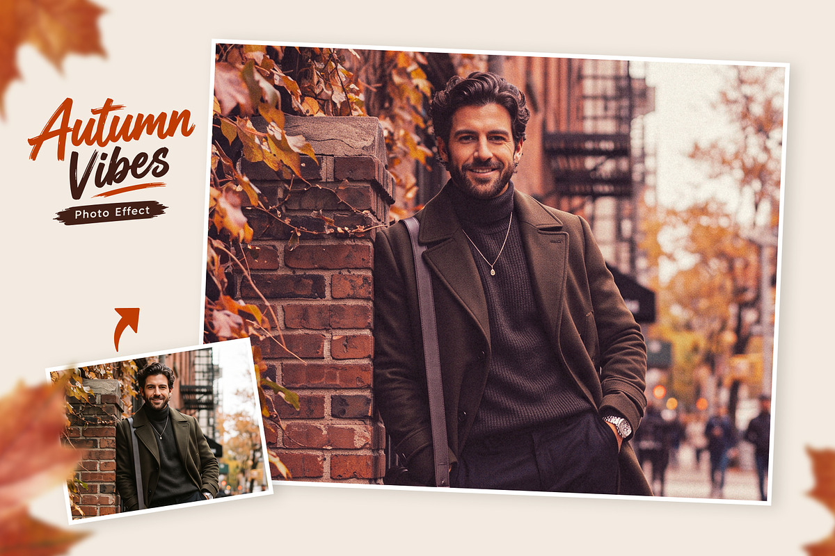 Autumn Vibes PSD Photo Effect, a Layer Style Add-On by iHemalaya (Photo 2 of 5)