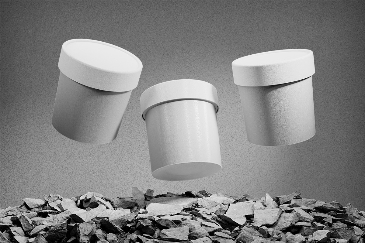 Ice Cream Bucket Mockup, a Cups & Container Mockup by Rahardi Creative (Photo 4 of 4)
