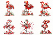 Whimsical Summer flamingo clipart, an Illustration by Designworld (Thumbnail 4 of 5)