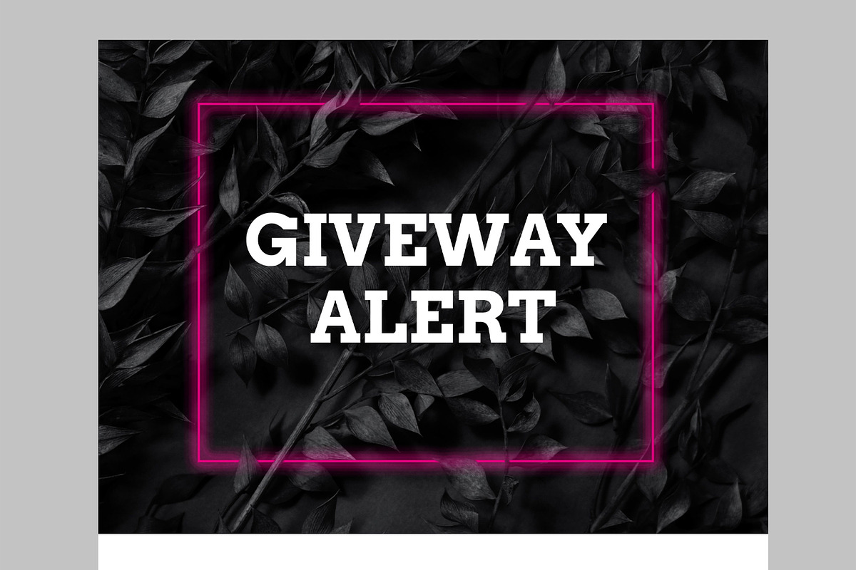 Giveway Email Template, an UI Kit Template by CreativeShaper (Photo 2 of 5)